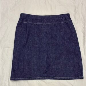 Old Navy Dark Blue Denim Skirt
